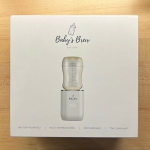 Baby’s Brew Bottle Warmer with bottle attachments
